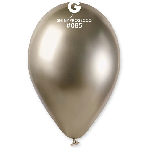 13" Shiny Prosecco Gemar Latex Balloons (50)