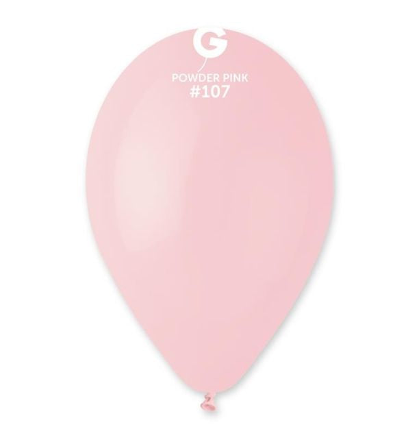 13" Marshmellow Powder Pink Gemar Latex Balloons (50)